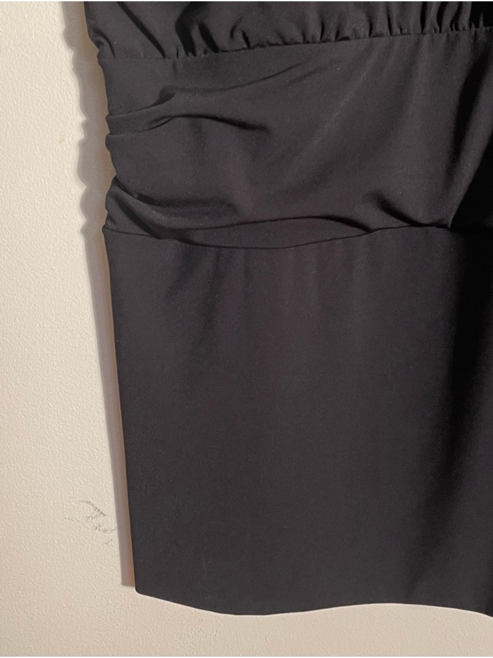 Ashley Stewart Black Midi Dress with Halter-Neck - Picture 5 of 6
